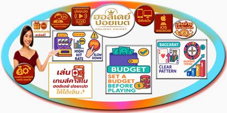 เล่นเกมส์คาสิโน ฮอลิเดย์ ปอยเปต ให้ได้เงิน สนุกสด ลุ้นง่ายทุกเวลา